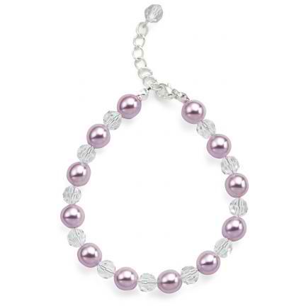 Annabelle Bracelet in our Highland Lavender shade.