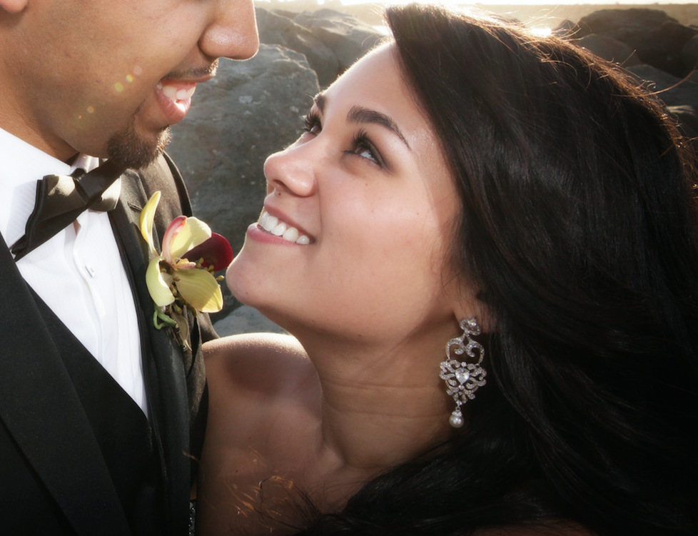 Carese Necklace on Model