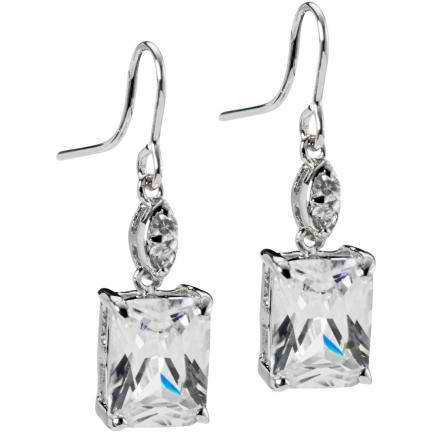 Hayden Clear Cubic Zirconia Earrings