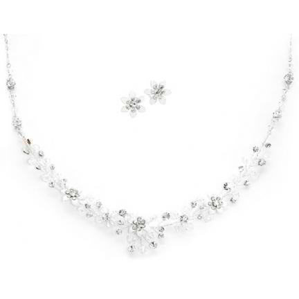 Lauren Ashley Crystal Jewelry Set