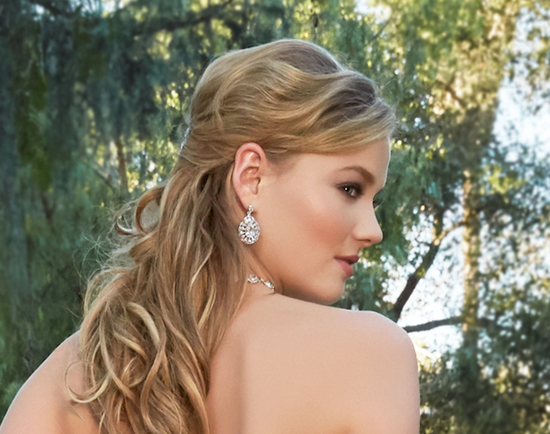 Maresca Earrings on Model