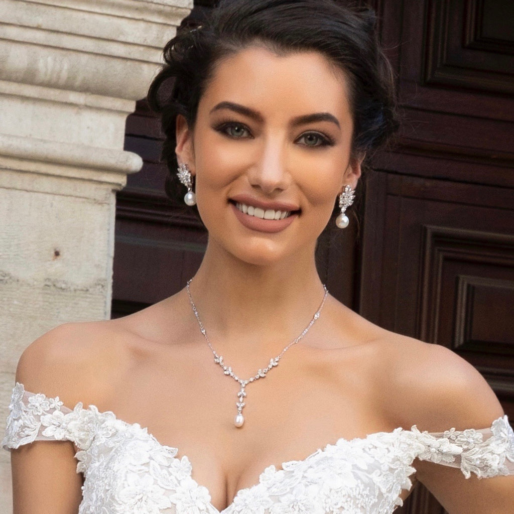 Pearl Bridal Necklaces Anna Bellagio