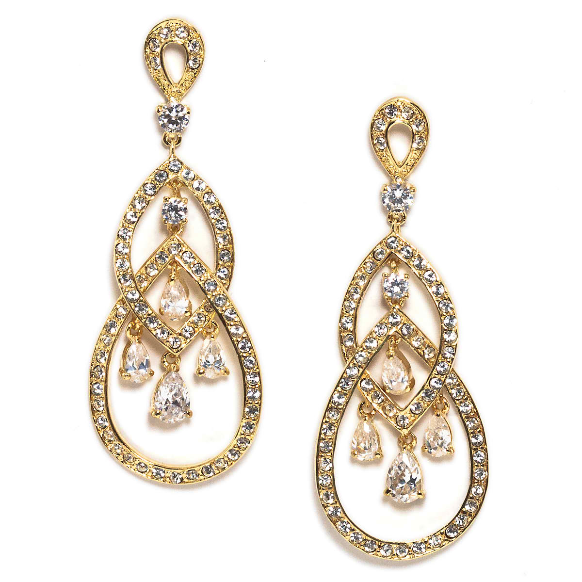 Millie Gold Chandelier Earring 
