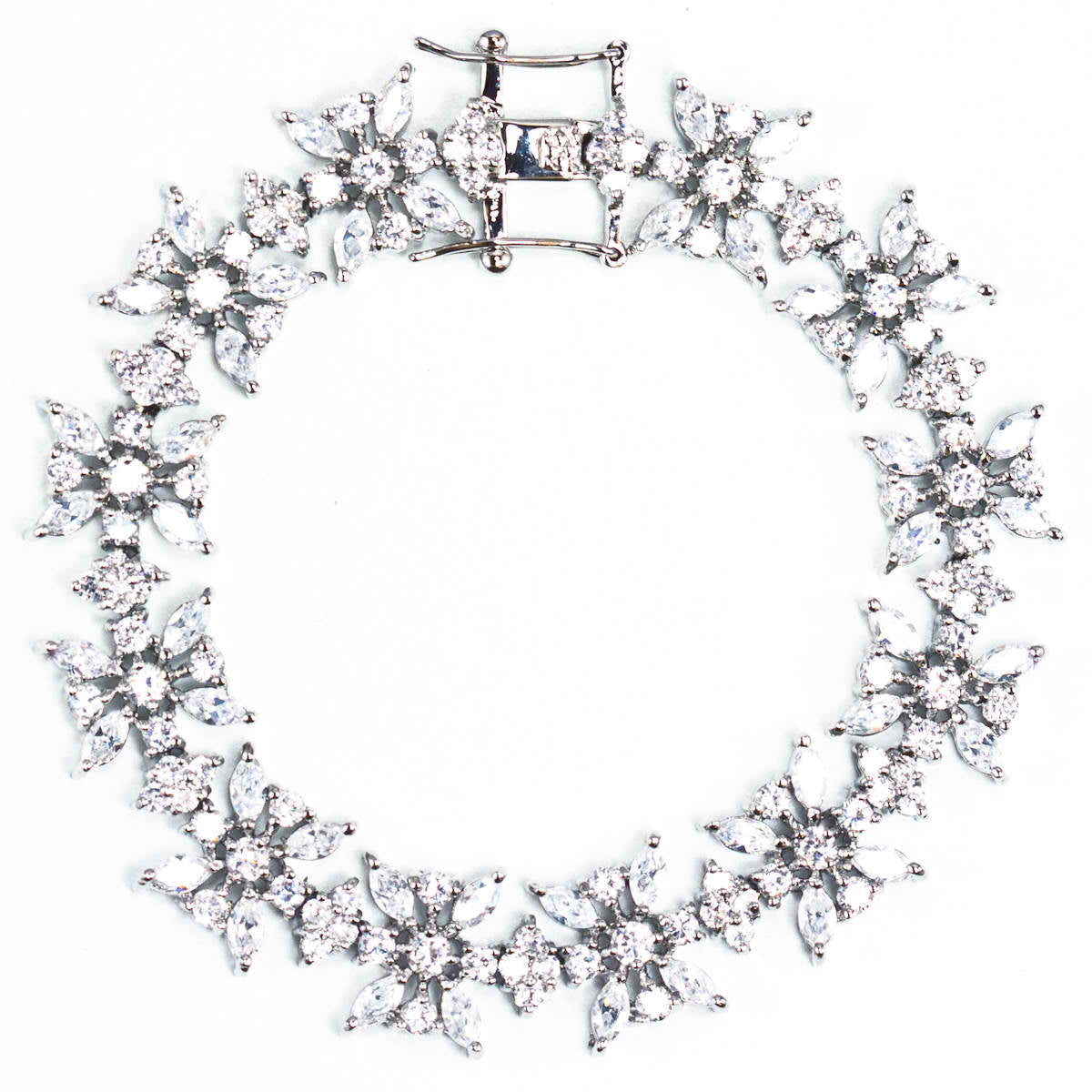 Cherise Art Deco Inspired Bridal Bracelet 