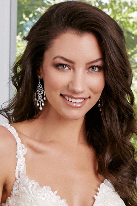 Lace sales chandelier earrings