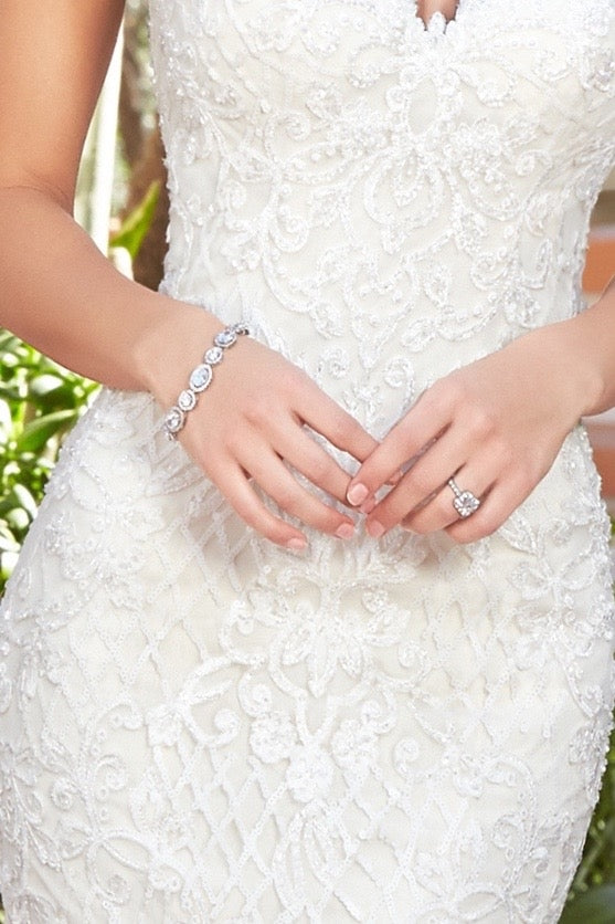 Anna Lisa Cubic Zirconia Statement Bracelet