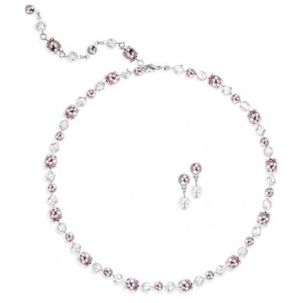 AnnaBelle Necklace and Earring Set in Highland Lavender 