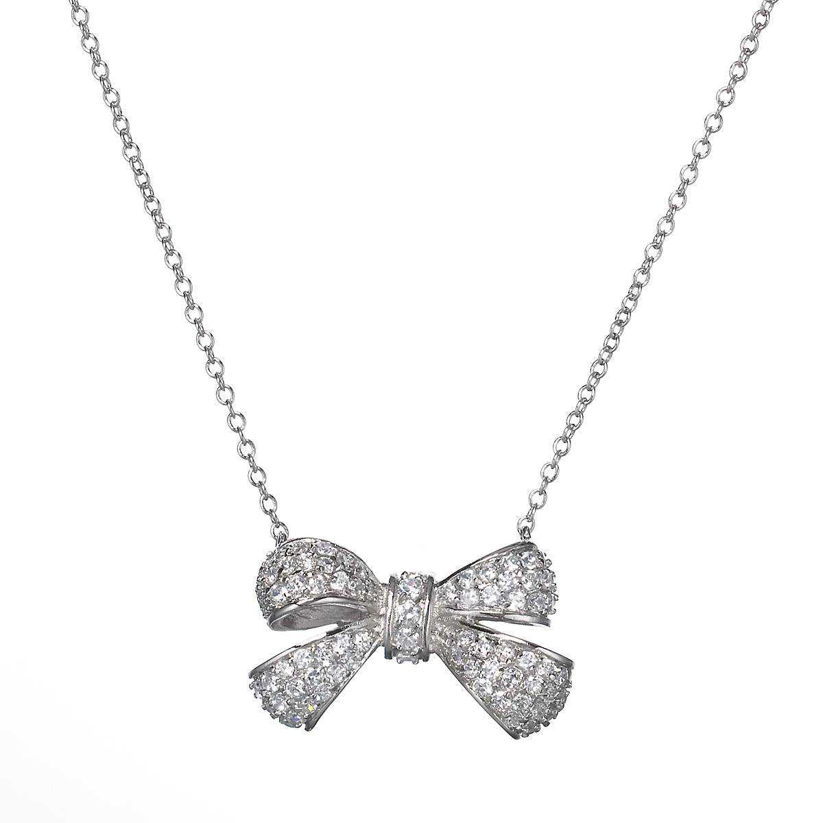Tied Together Bow Necklace 