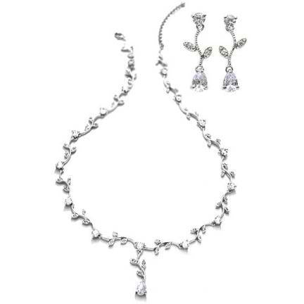 Chloe Necklace and Earring Set | Anna Bellagio 