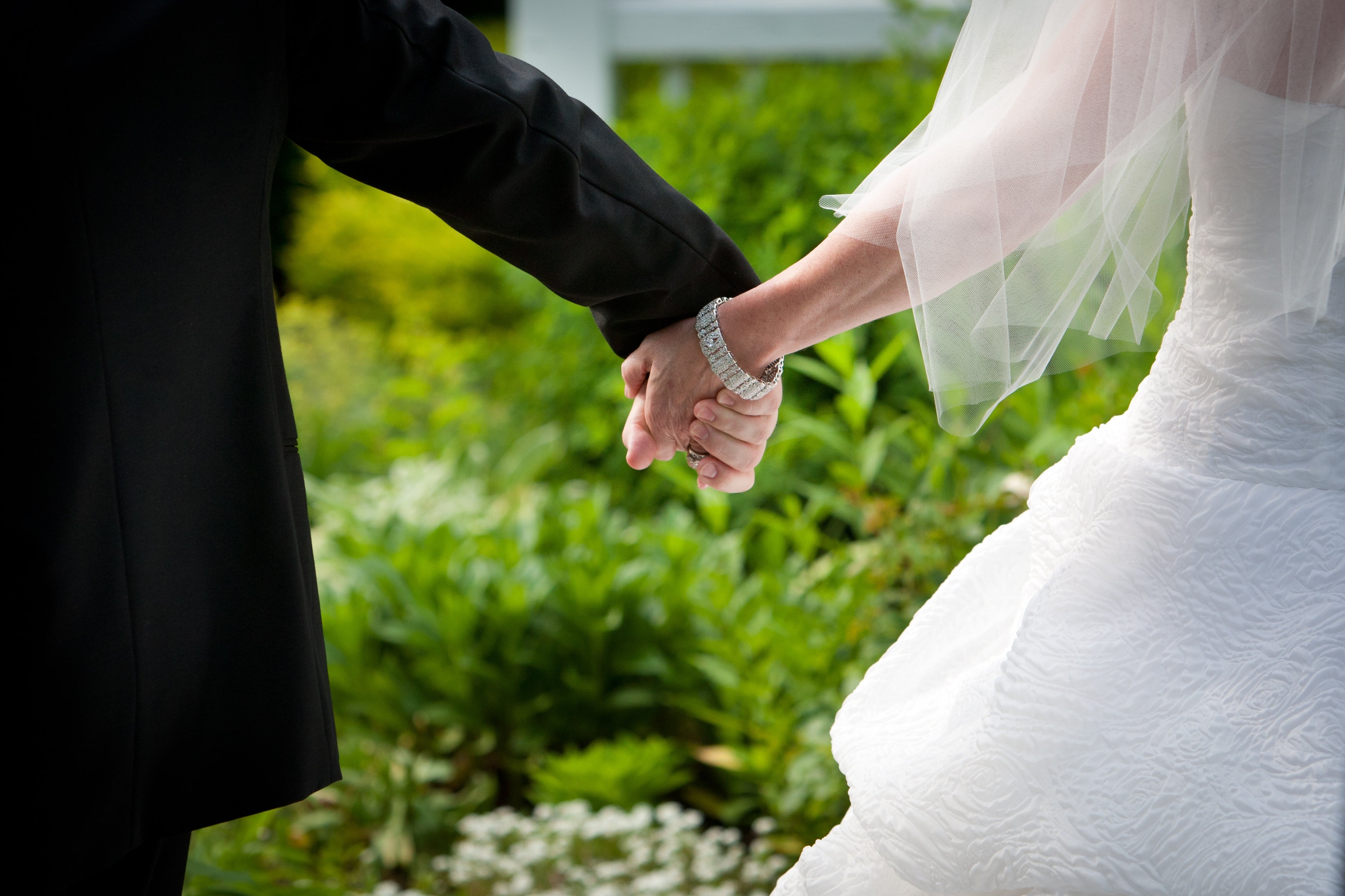 Cianna Bracelet on Bride