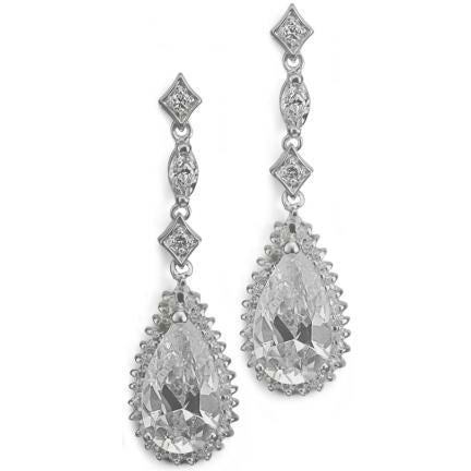 Leticia Cubic Zirconia Earrings 
