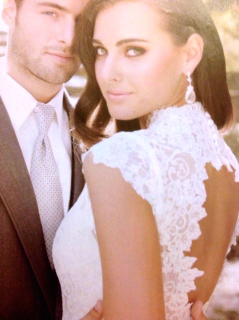 Lydia Swarovski Crystal Earrings with Couple