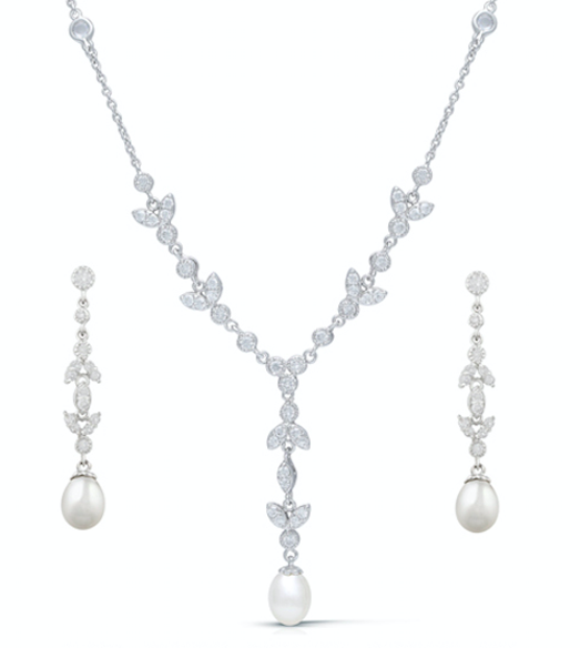 Primrose Necklace and Earring Set