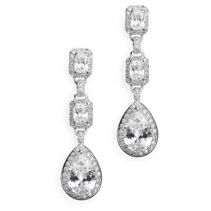 Tatiana Cubic Zirconia Earrings 